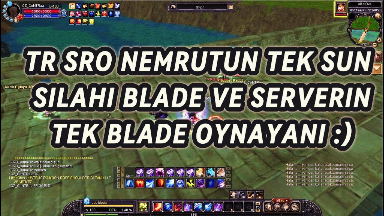 TR SRO NEMRUTun EFSANE BLADE ÇARI CONTRa :)  