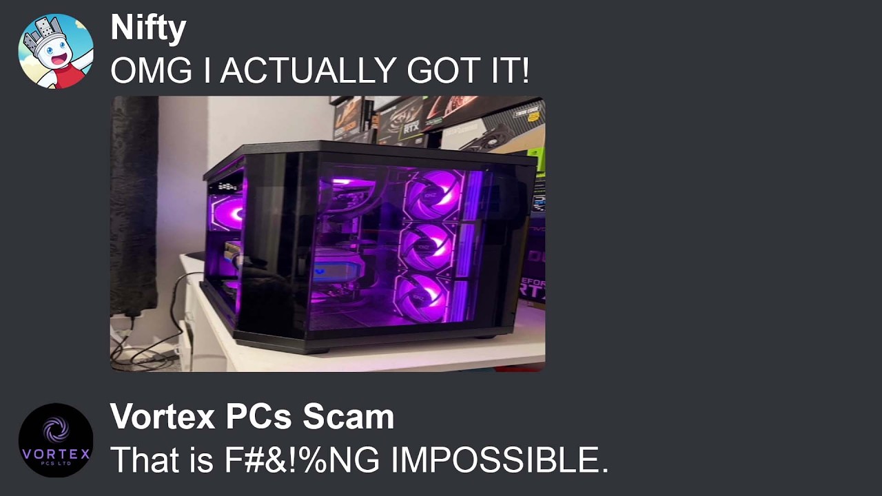 Buying A PC From A Scam Server, Then Telling Them I Actually Got It!