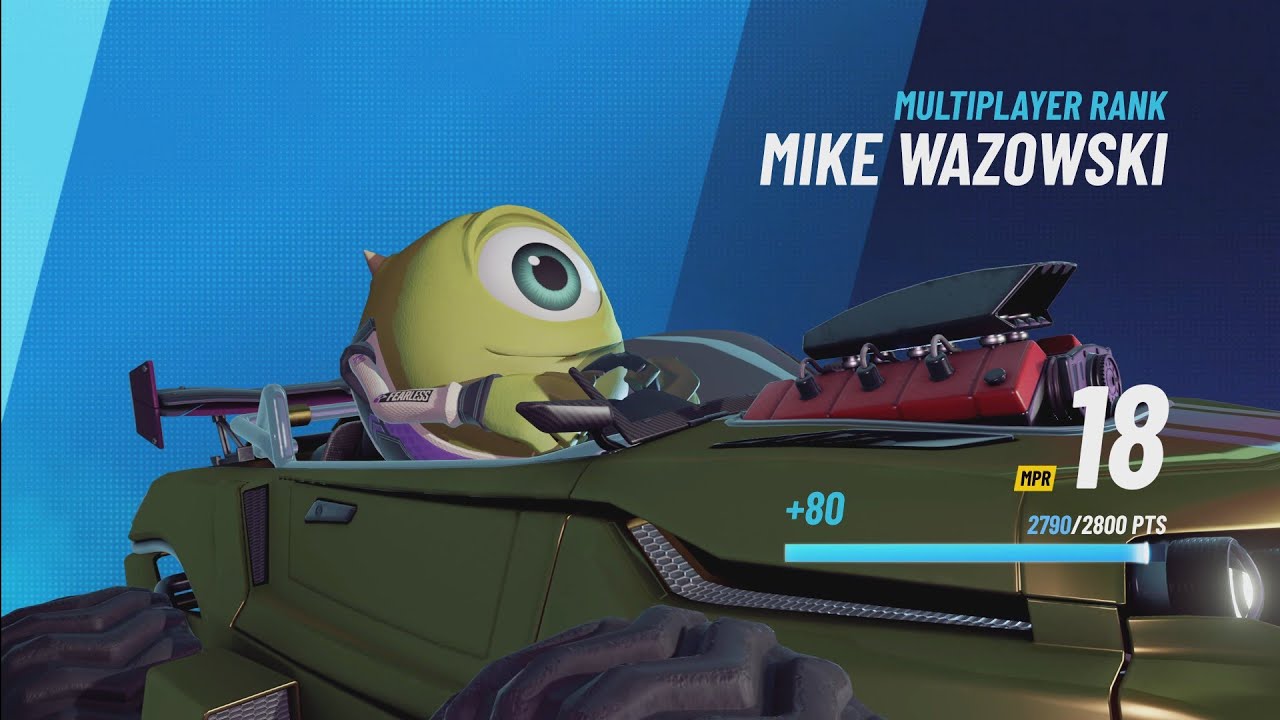 MIKE WAZOWSKI Rank Match - Disney Speedstorm