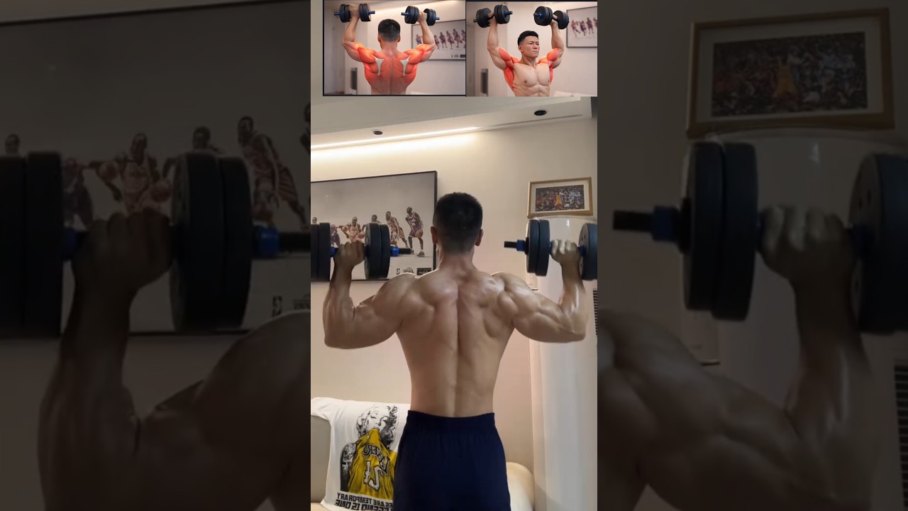 Complete Shoulder Builder 🚀 Front + Middle + Rear in One Shot! #youtubeshorts #viral #shorts