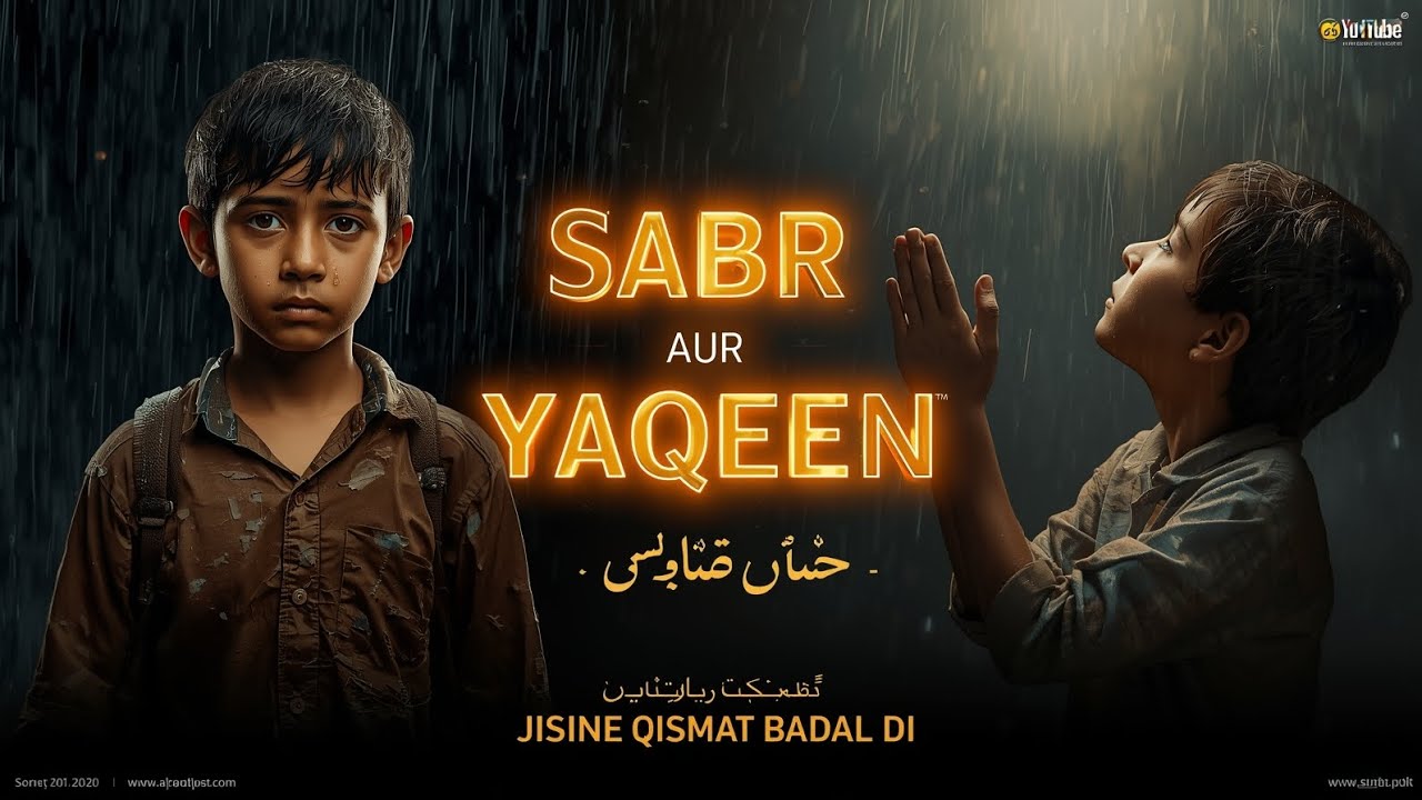 Sabr Aur Yaqeen – Jisne Apni Qismat Badli🙂|emotional story 😓| صبر اور یقین — جس نے اپنی قسمت بدل دی