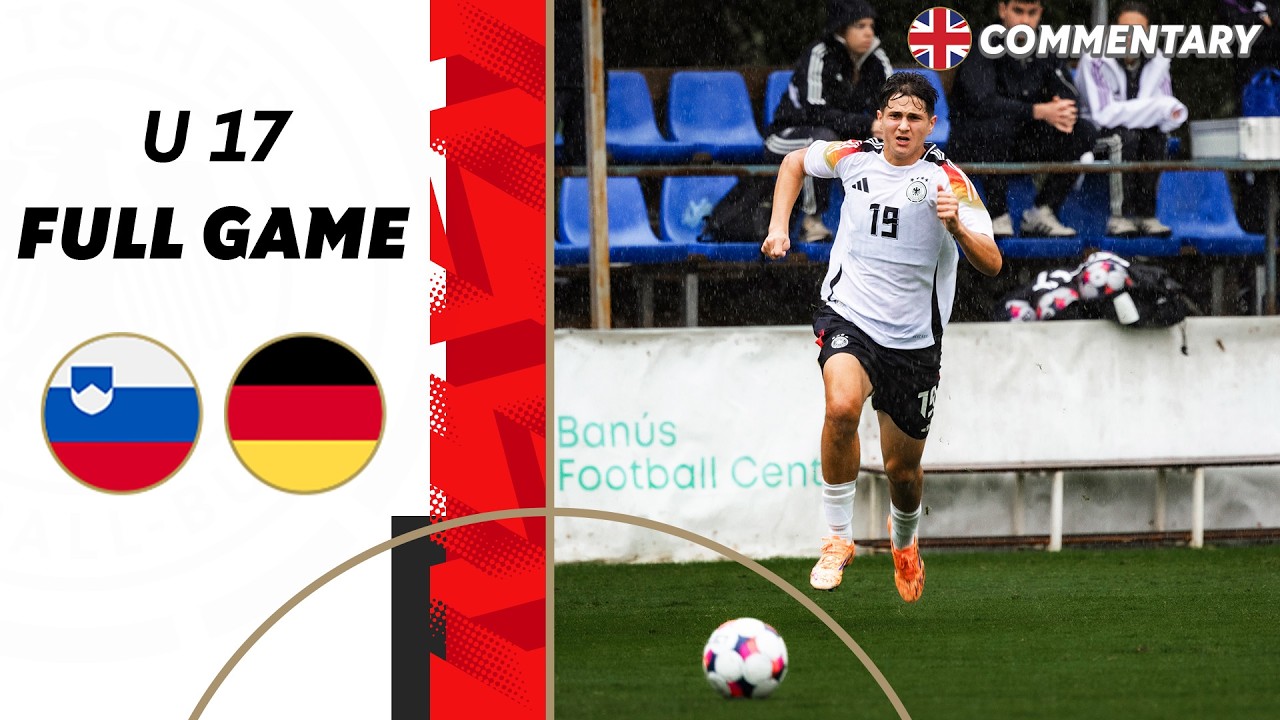 LIVE 🔴 Slovenia vs Germany | Under-17 &ndash; EURO Qualifiers