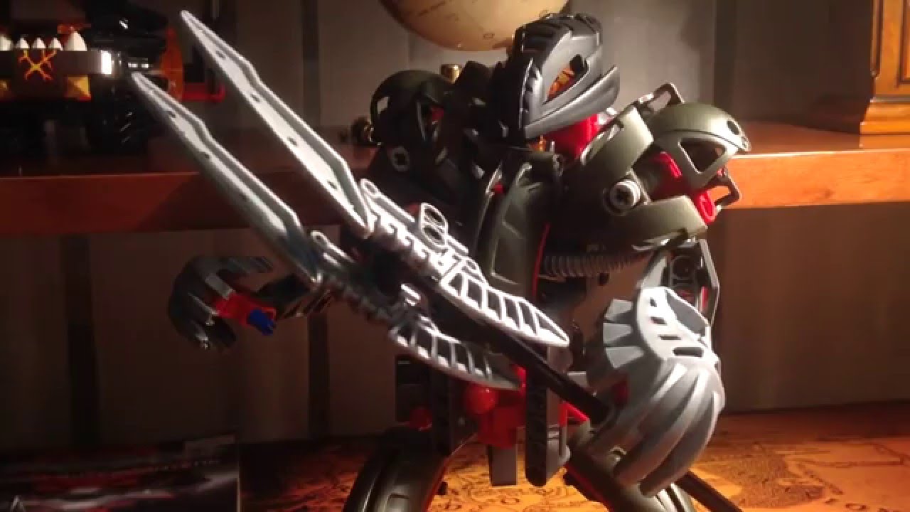Lego Bionicle 8593 Makuta Review (обзор) Макута.