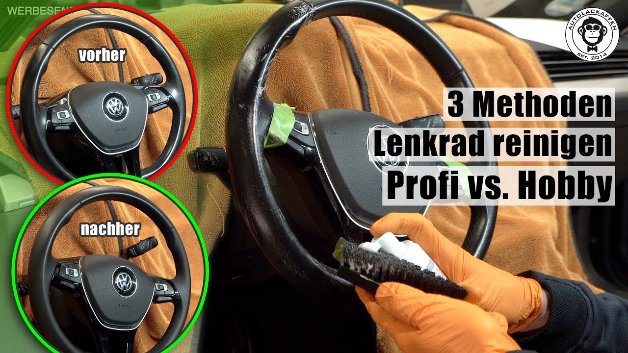 3 Methoden Lenkrad reinigen | AUTOLACKAFFEN