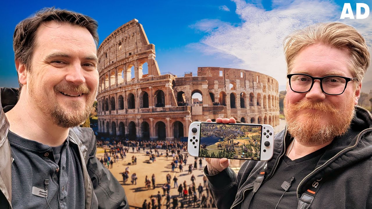We travelled across Europe to play Civilization VII