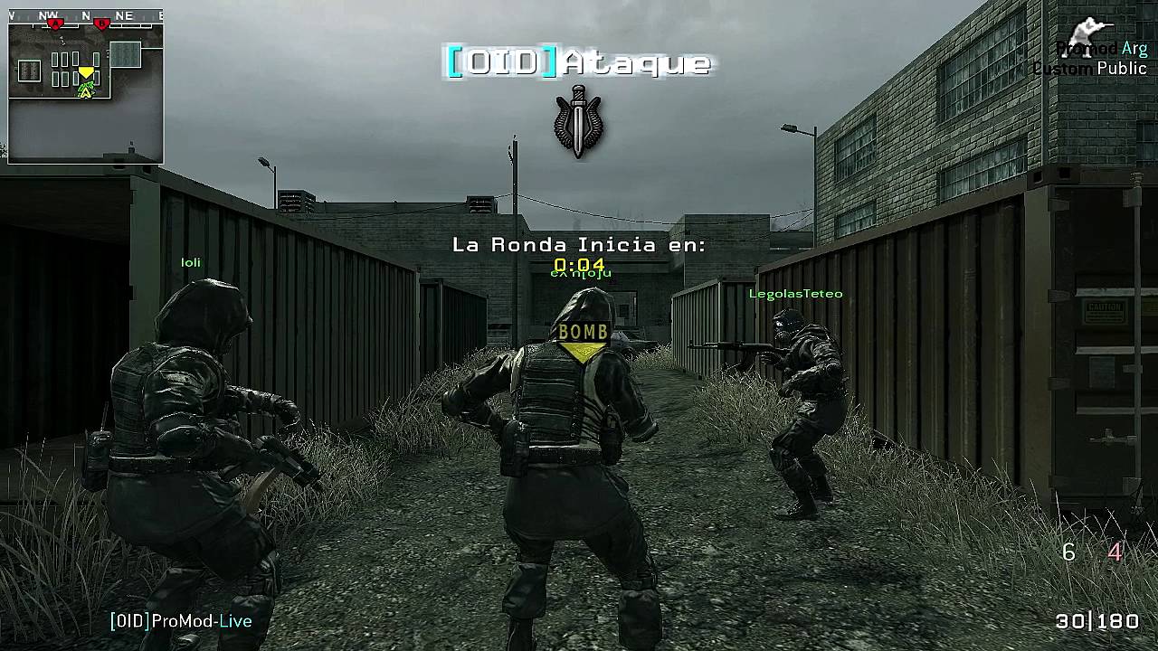 COD4 Promod Gameplay - Search & Destroy - Vacant #1