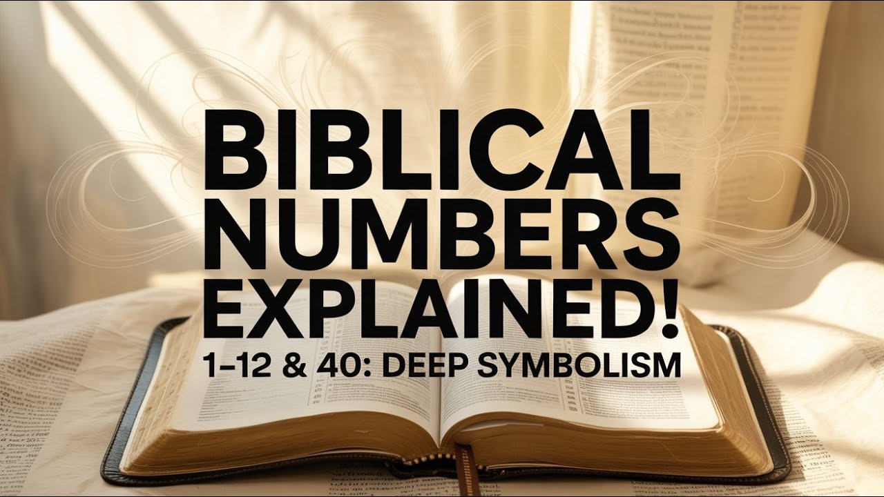 Why God Chose These Exact Numbers in Scripture