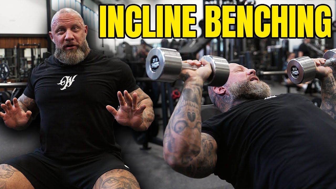 INCLINE DUMBBELL PRESS | MIKE VAN WYCK
