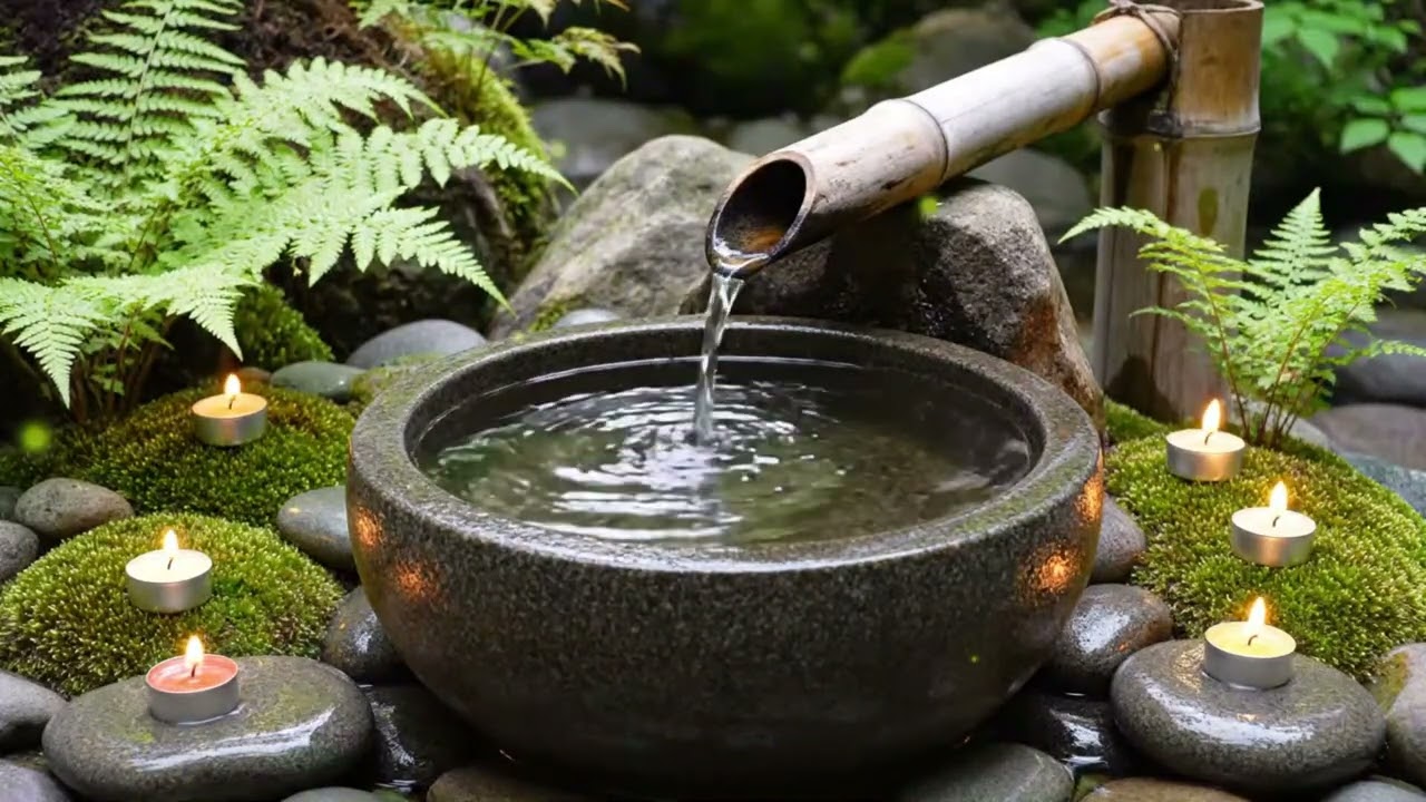 Relaxing Music + Soothing Water Sounds 🌿 Deep Sleep, Insomnia Relief, Calm Anxiety & Depression