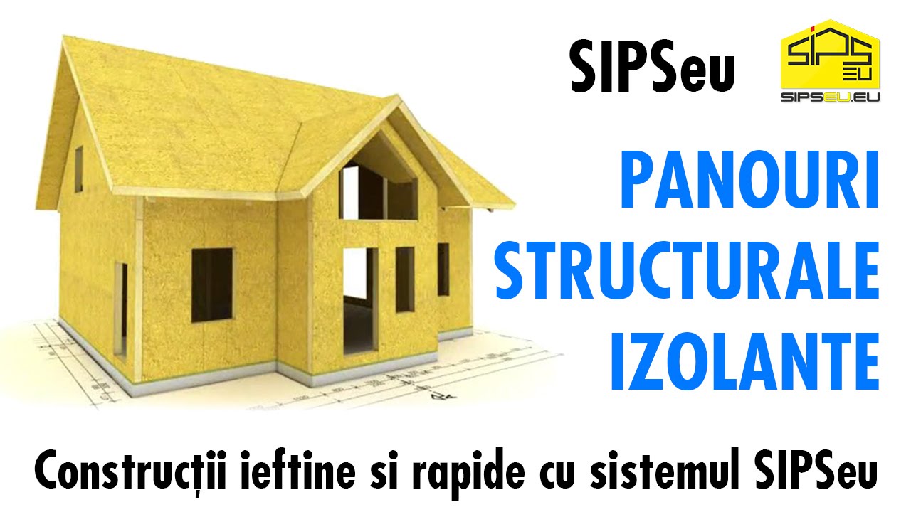 Constructie Casa din panouri SIPS
