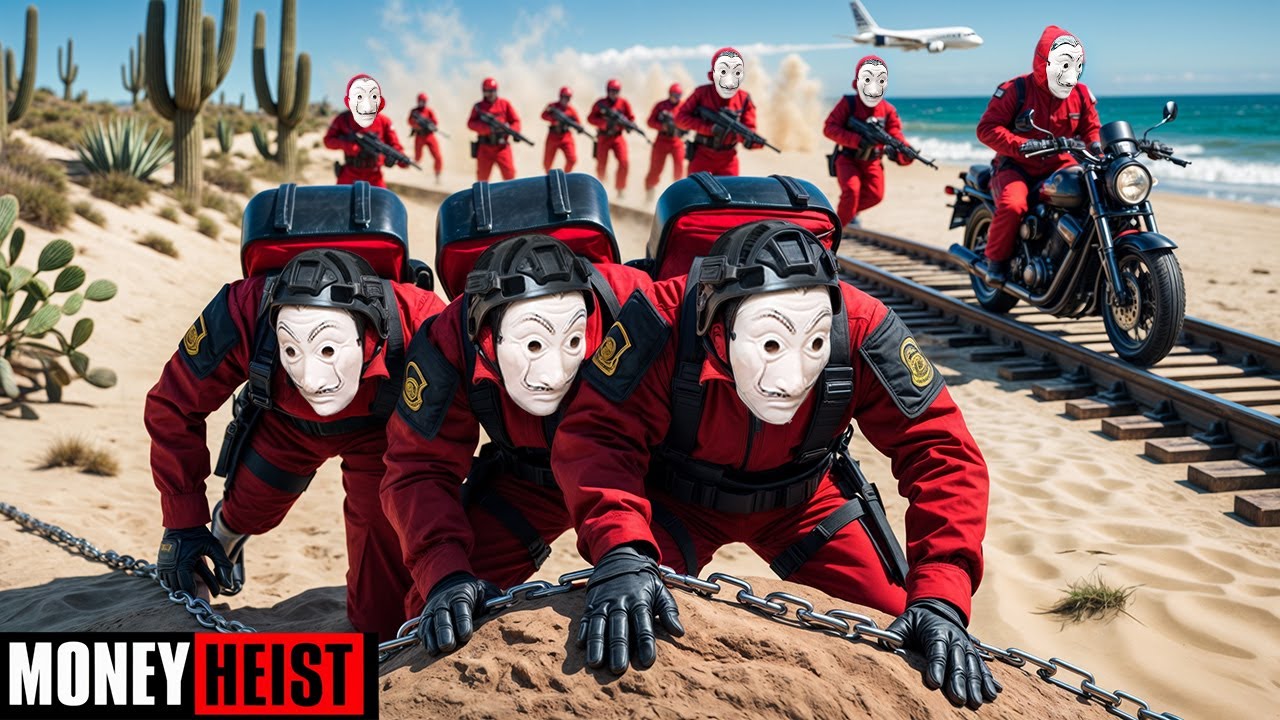 PARKOUR VS MONEY HEIST! 6 | BAD GUYS: No ESCAPE, POLICE Chase Goes Thunder (BELLA CIAO) Epic POV