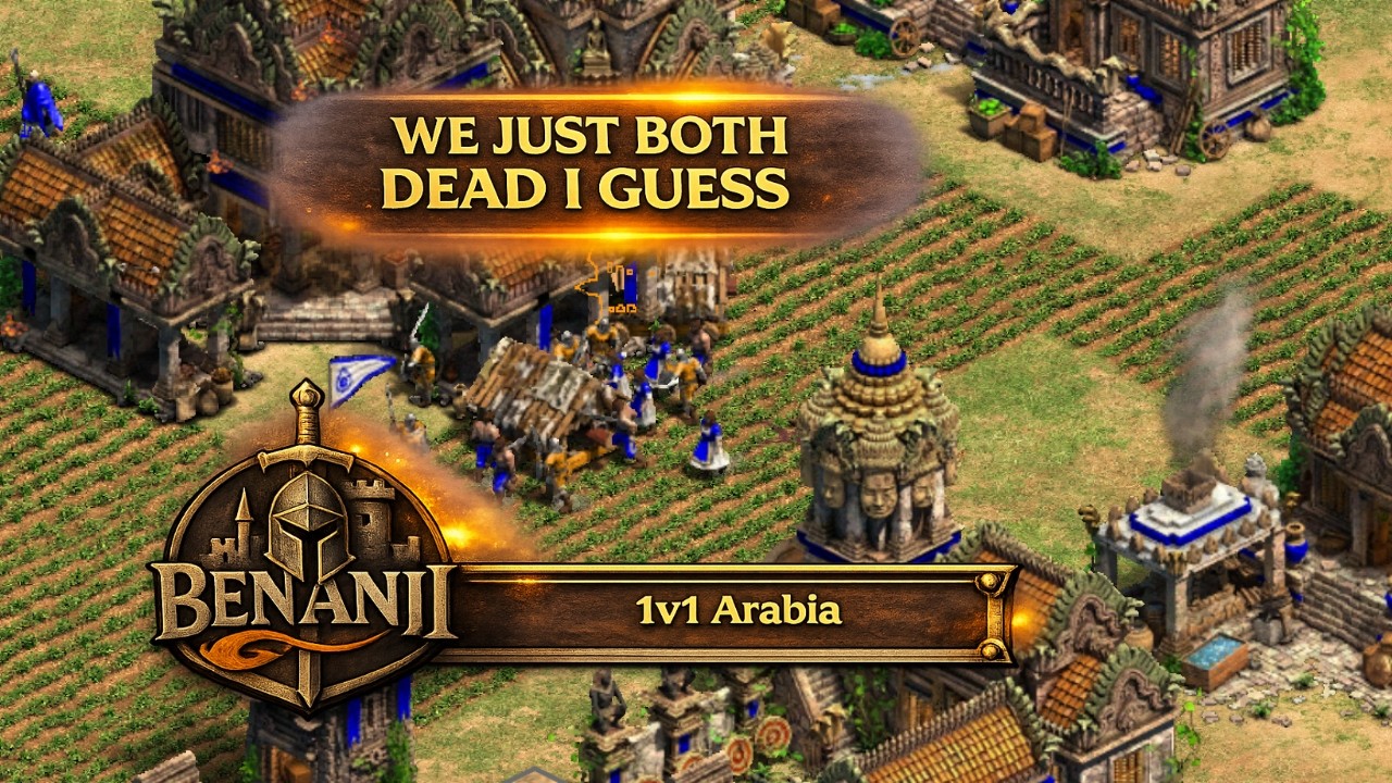 1v1 vs F1Re on Arabia | AoE2 DE