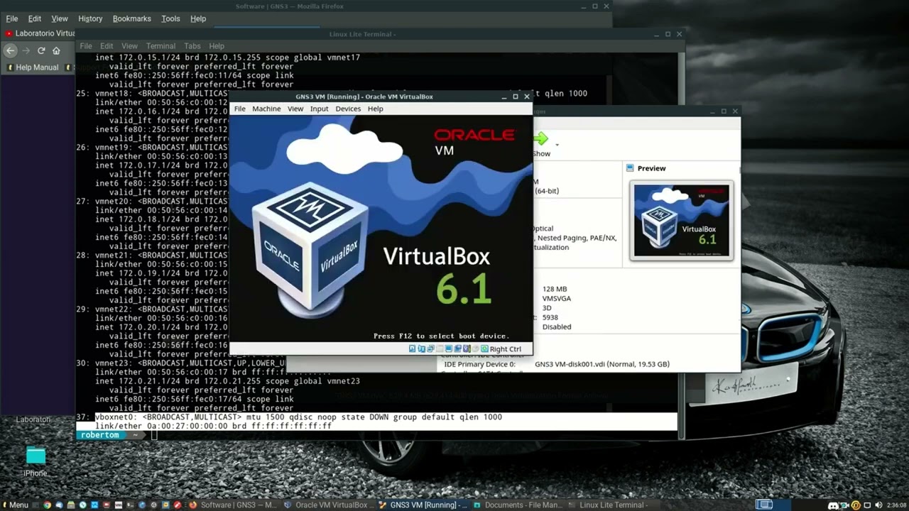 Cómo Integrar y Configurar VirtualBox con GNS3 y GNS3 VM