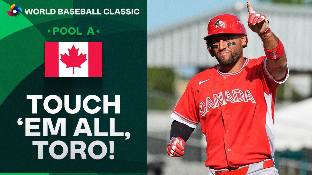 WYPADAJ STĄD! Abraham Toro ZNISZCZA home runa dla drużyny Kanady! 🇨🇦 | World Baseball Classic