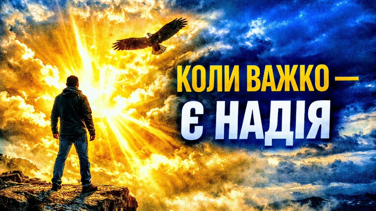 🎼ЦЯ ПІСНЯ ДАЄ СИЛУ ЖИТИ 🙏 | ✝️Надія на небо ☁️- Піднімемось як орли🦅