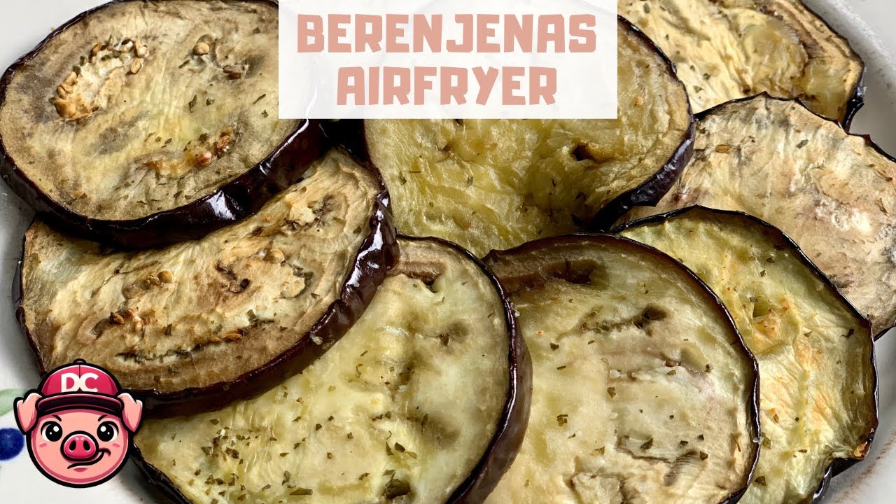 Berenjenas en Freidora de Aire 🍆 ¡Receta con Berenjena en Air Fryer!