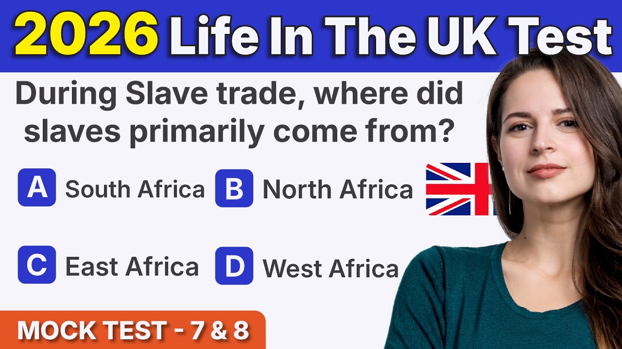Life in the UK Test 2026 | FULL Mock Test (48 Questions) | Part 7 & 8 Practice Test 🇬🇧
