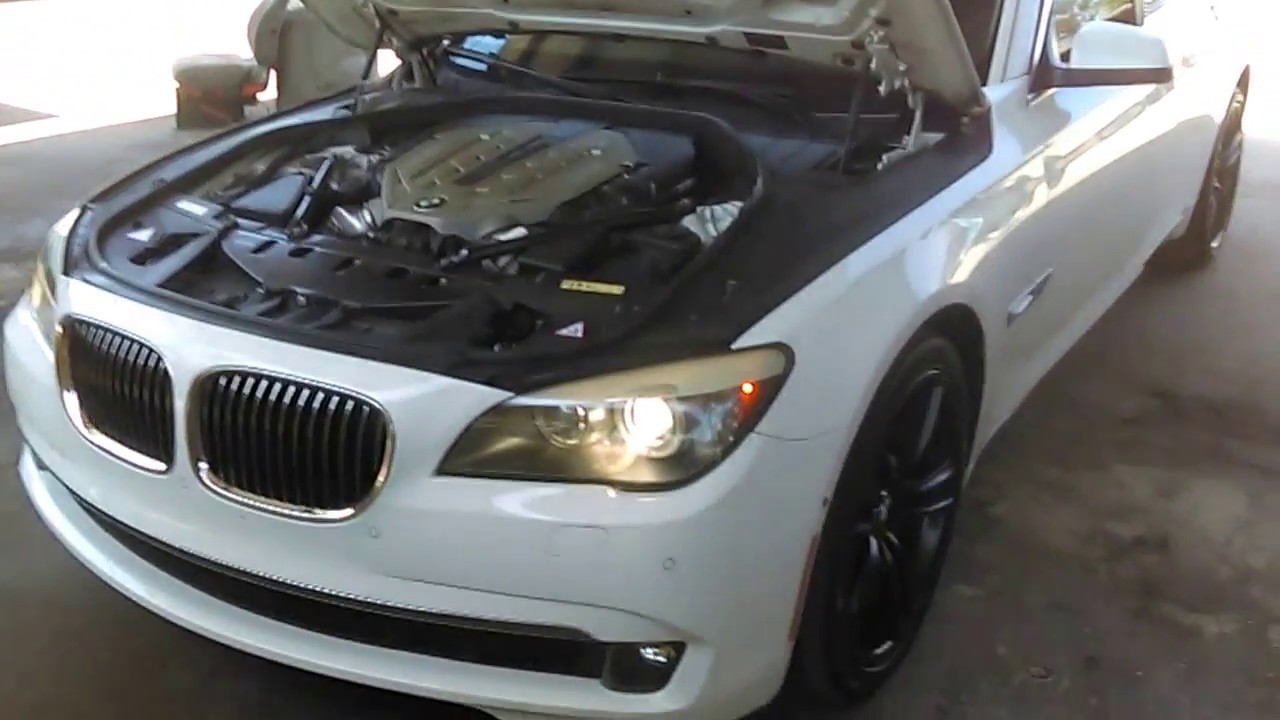 2009-2012 BMW F01 F02 740i 740Li 750i 750Li 760i 760Li регулировка фар