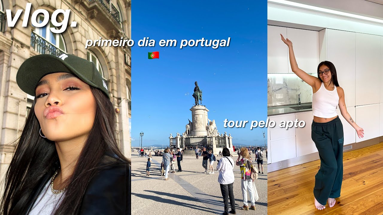 primeiro dia em Portugal + tour pelo apartamento 🇵🇹