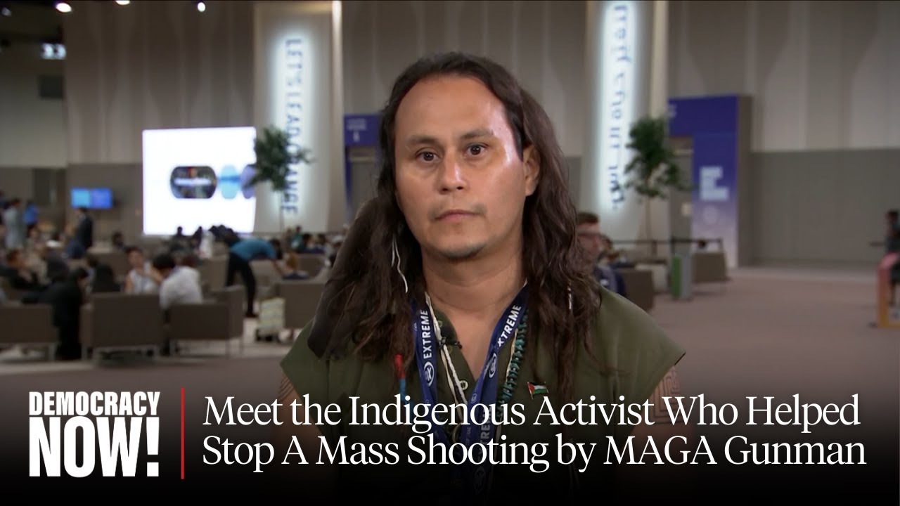 Exclusive: Survivor & Indigenous Activist Jacob Johns Speaks Out After MAGA Shooting