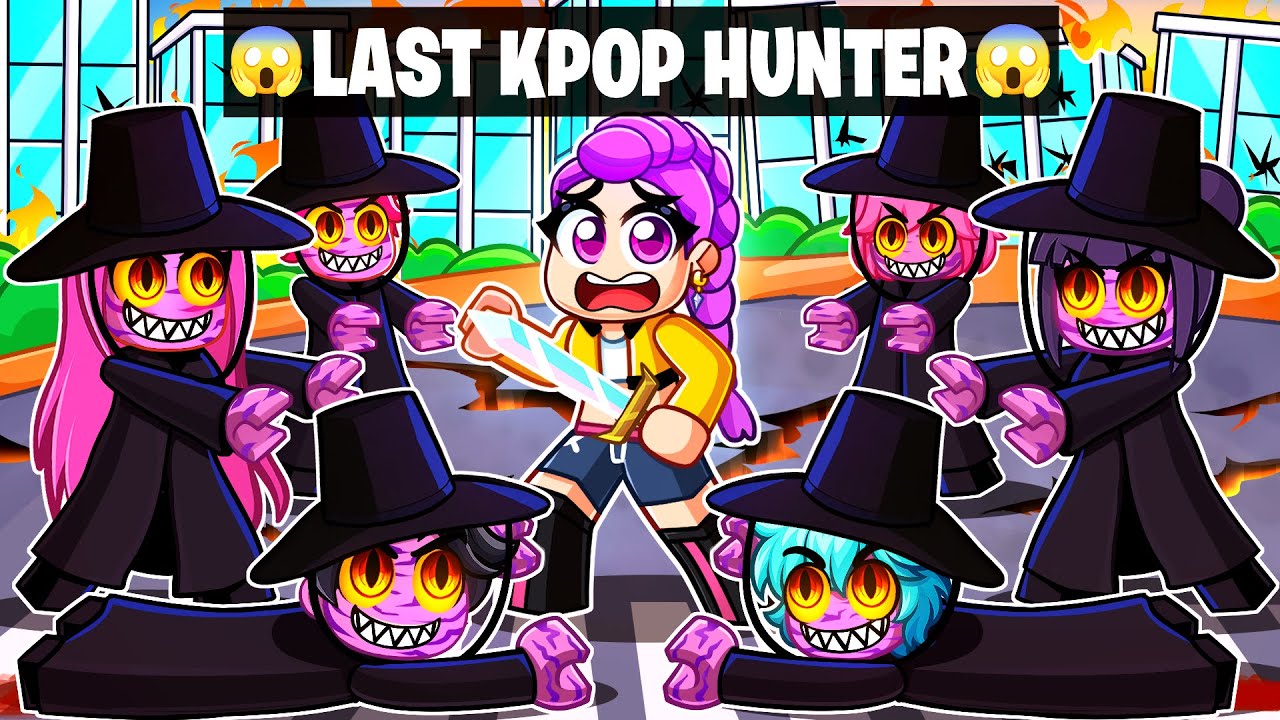 Последний KPOP-ОХОТНИК на ЗЕМЛЕ в Roblox!