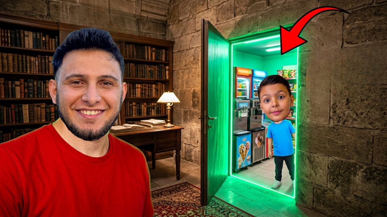 EVİMİZE  MARKET İNŞAA ETTİK!