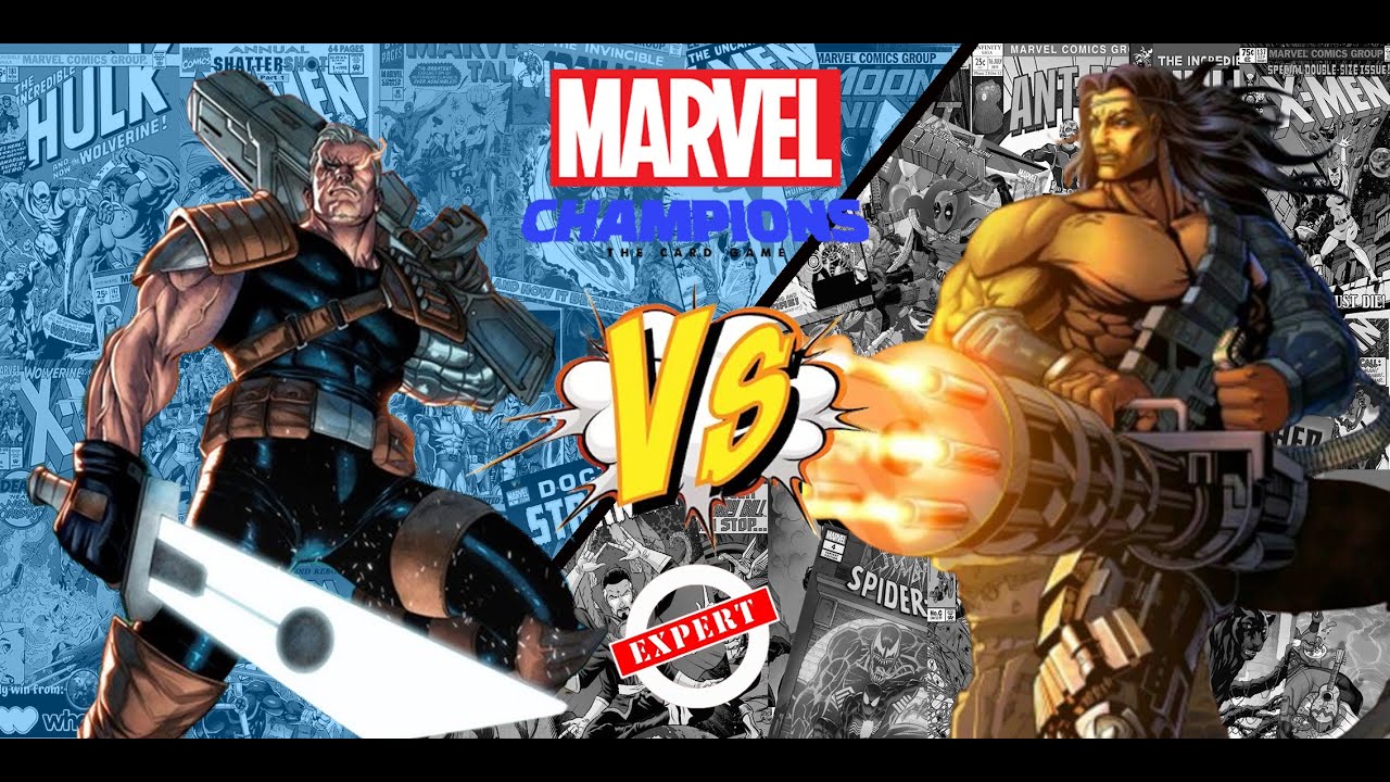 SI JUEGAS CON CABLE, ACABAS ELECTROCUTADO | Cable Vs. A la Fuga (Cuervo Gris) Exp [MARVEL CHAMPIONS]