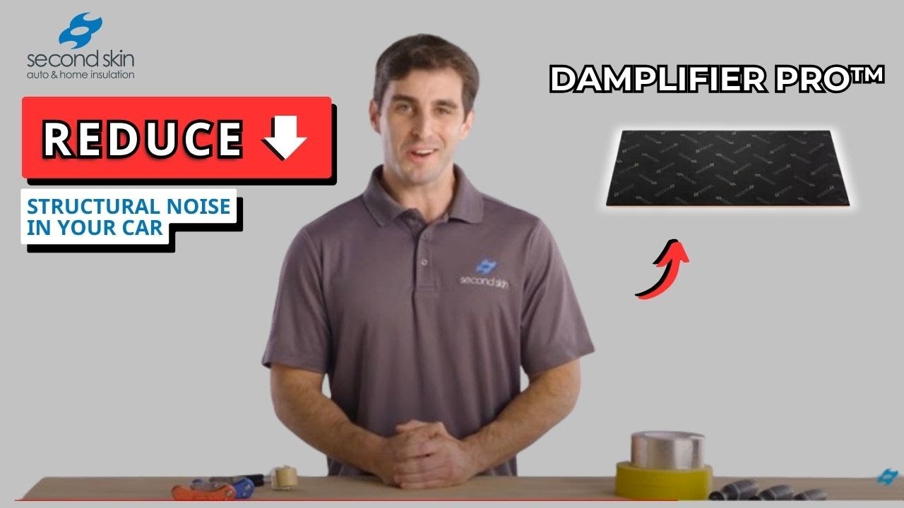 Damplifier Pro&trade; Sound Deadening Mats - A World Class Deadener