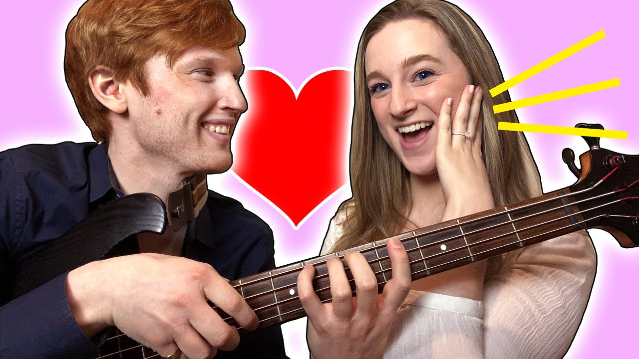 I GOT ENGAGED And Surprised Her With A BASS Solo