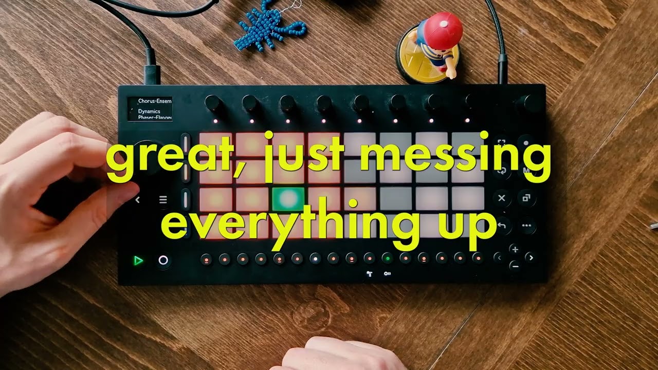 ABLETON MOVE Sunday Jam : 155 BPM, Silly Club Music
