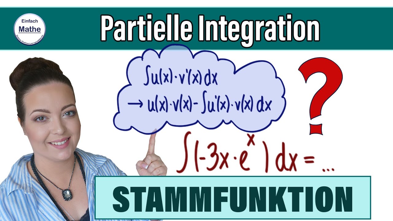 PARTIELLE INTEGRATION | PRODUKTINTEGRATION | Integral ohne Grenzen mit e funktion