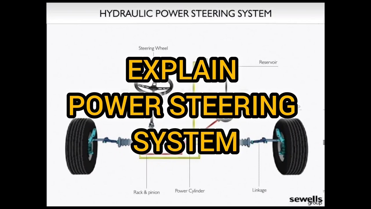 EXPLAIN POWER STEERING SYSTEM | EXPLAIN IN TAMIL 