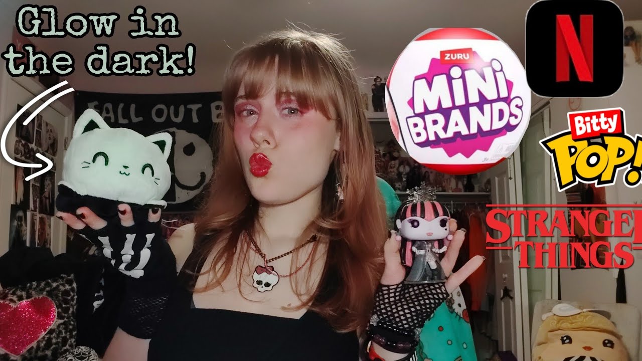 Most recent toys I got! (Mini Brands, Funko Pops, and a plushie)