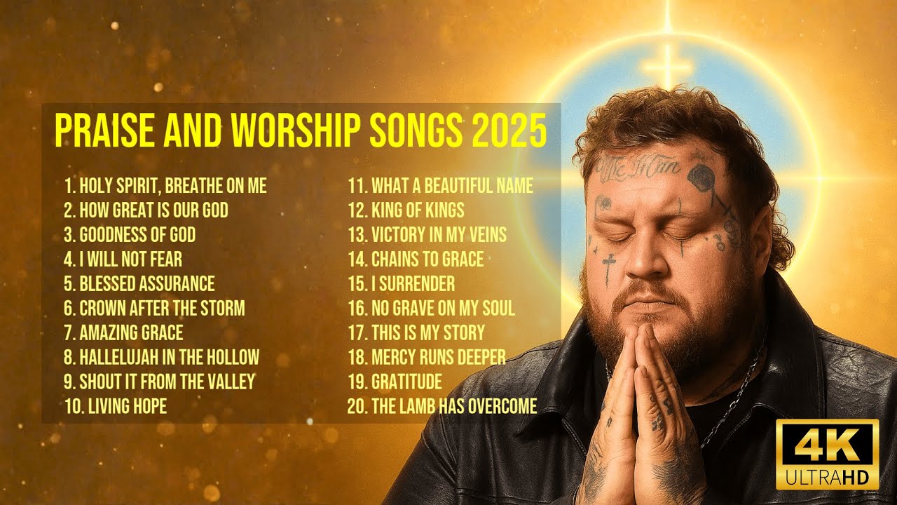 Inspired by Jelly Roll - Praise and Worship Songs 2025 - Christian Gospel Music Nonstop