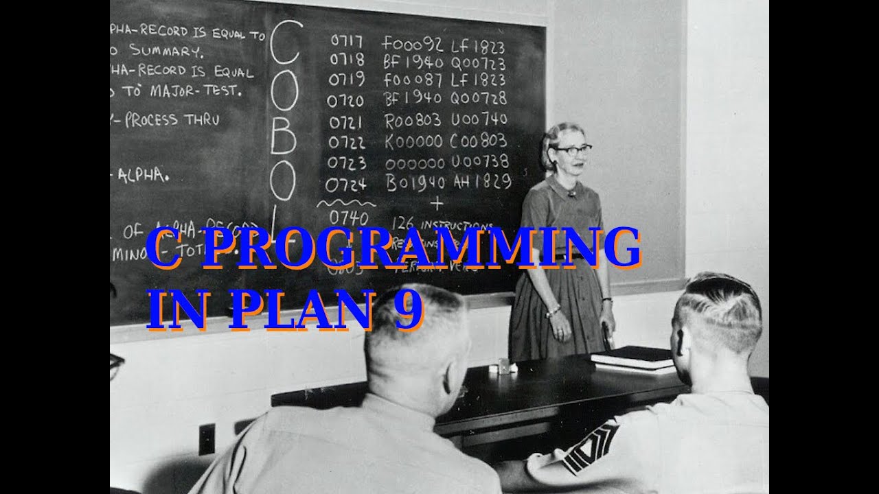 Краткое введение в программирование на языке C для Plan 9 и 9 Front