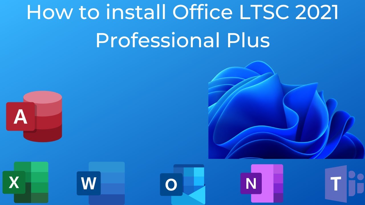 Как установить Office LTSC 2021 Professional Plus (для активации требуется ключ многократной установки)