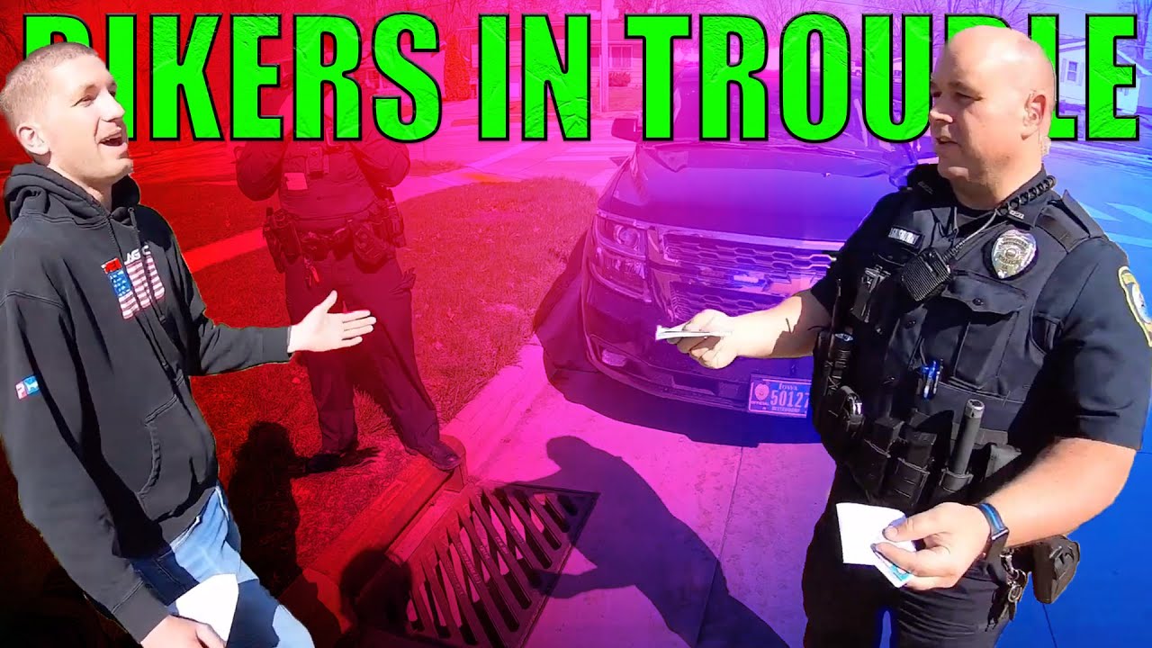 BUSTED!!! COOL & ANGRY COPS VS BIKERS 2020 - BIKERS IN TROUBLE!!