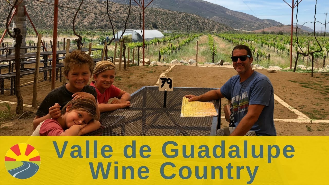Checking out the beautiful Valle de Guadalupe Wine Country in Baja, Mexico