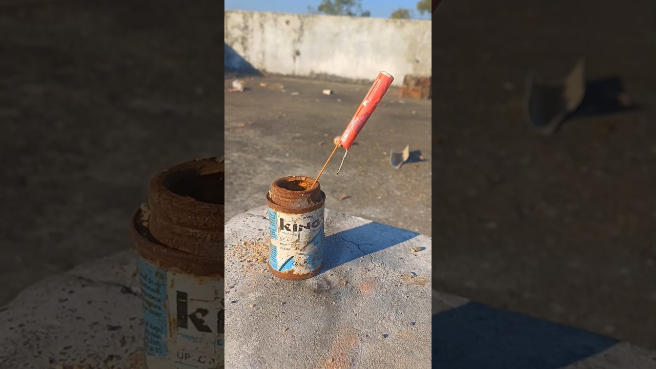 Diwali rocket from big bijli bomb 😱