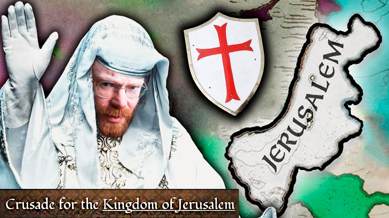Can I Crusade Jerusalem starting as a Peasant in CK3? (VOD)