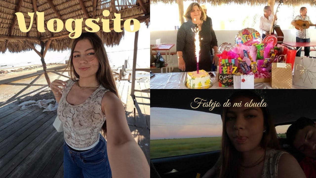 Vlog del cumpleaños de mi abuela ✨🎁 