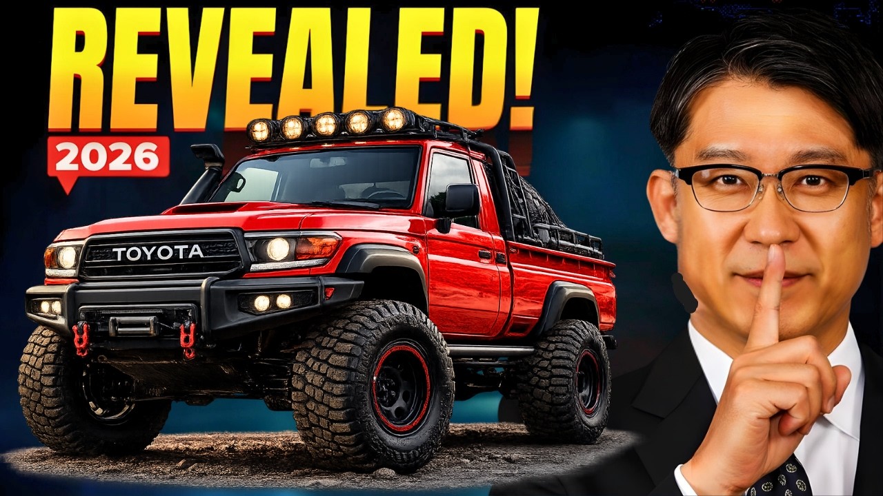 Пикап Toyota Land Cruiser потряс автомобильную индустрию — никто этого не ожидал.