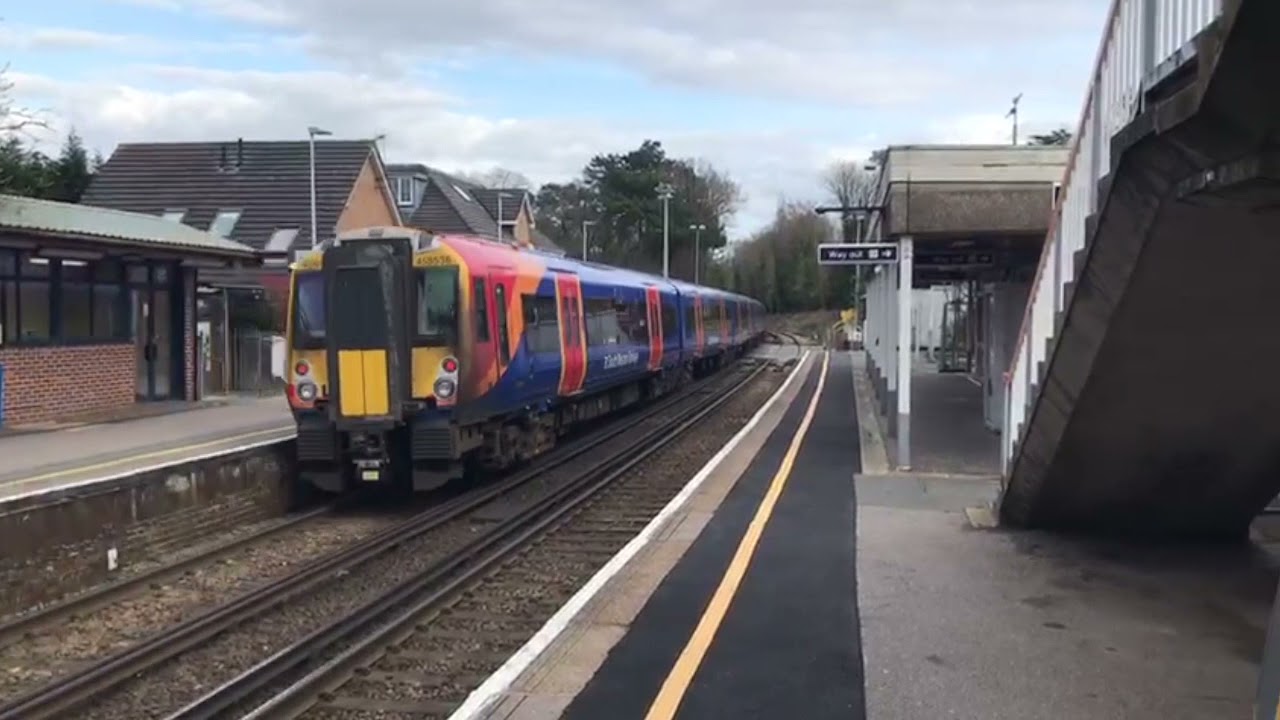 Trains at Sunningdale, Chalk Pit Overbridge & Waltham Footbridge, W-RL & GWML, 27/03/21 + 02/04/21