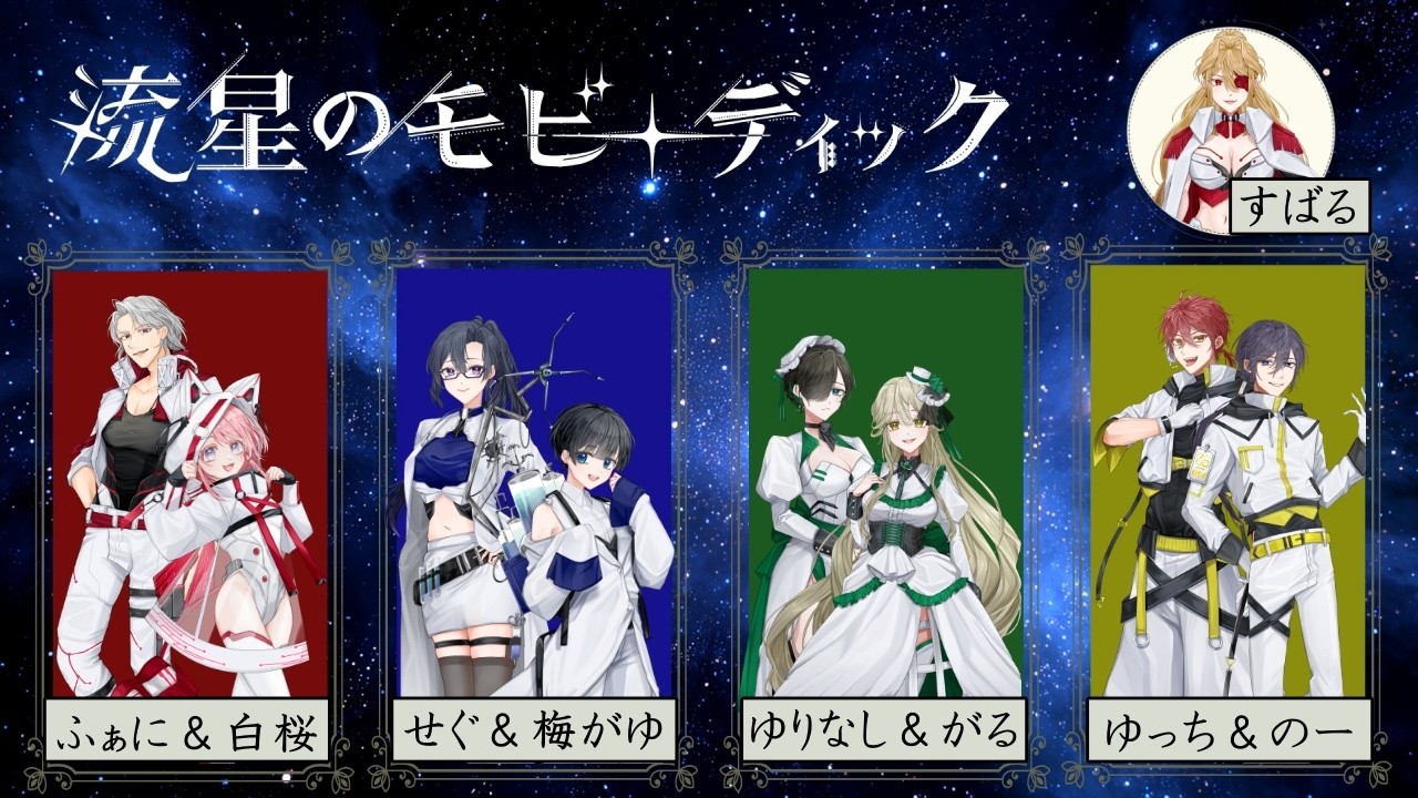 マーダーミステリー【流星のモビーディック】GM視点 ※ネタバレ有注意
