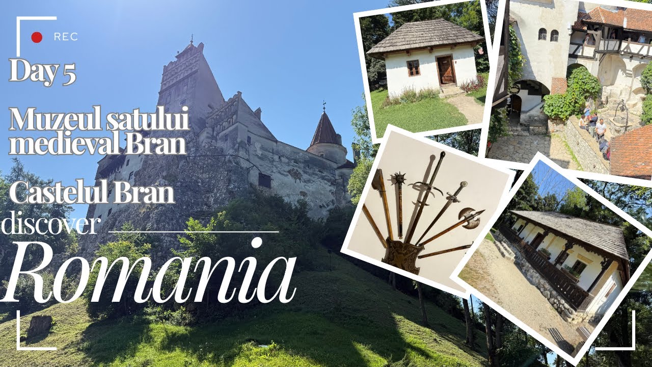 🏰 Ziua 5 – Bran: Muzeul Satului Medieval & Castelul Bran 🇷🇴