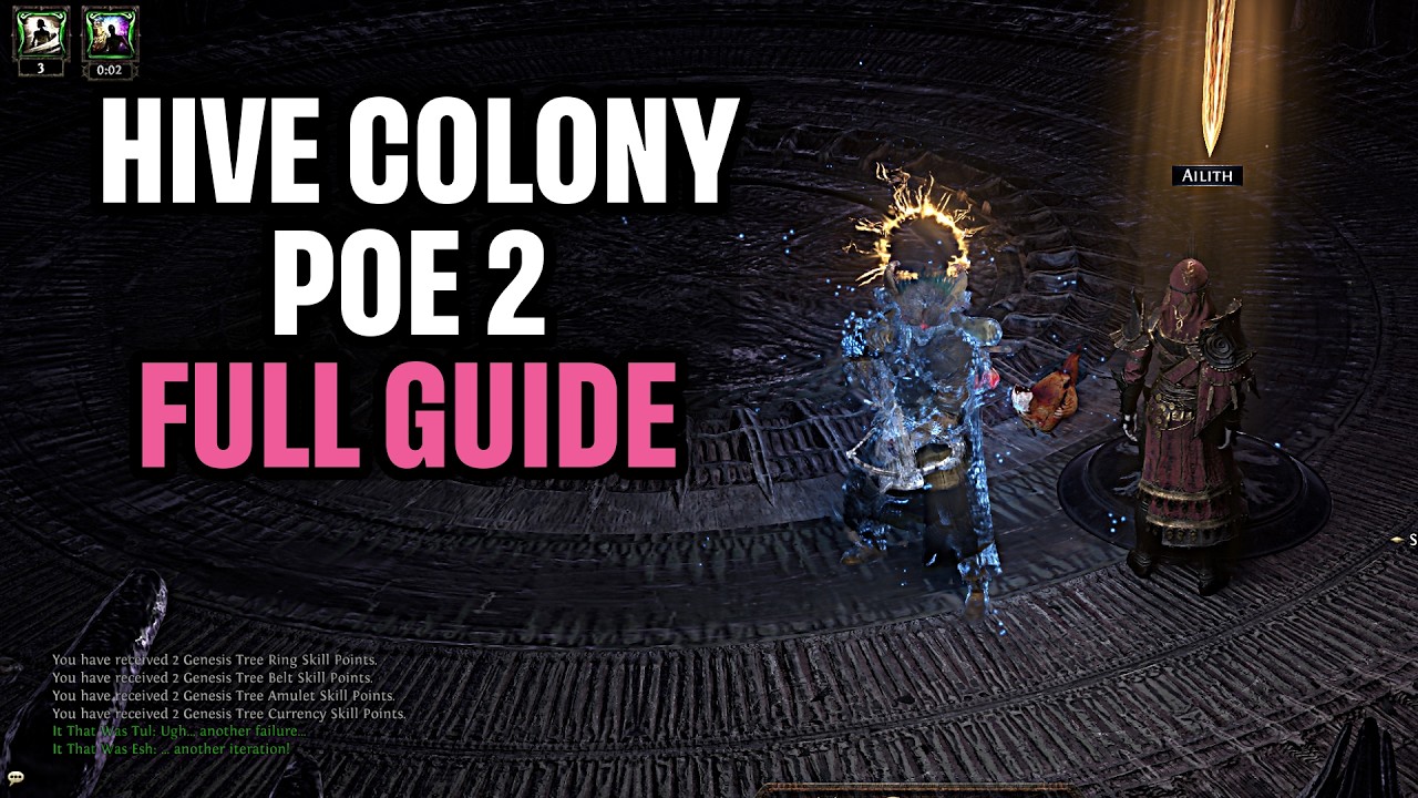 Как пройти карту Hive Colony и победить босса в Path of Exile 2