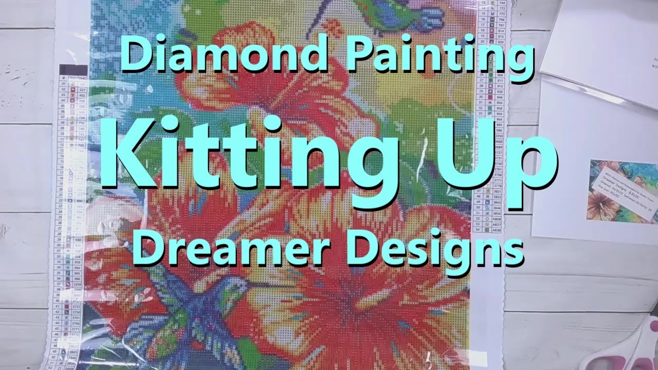 Diamond Painting Kitting Up - Dreamer Designs