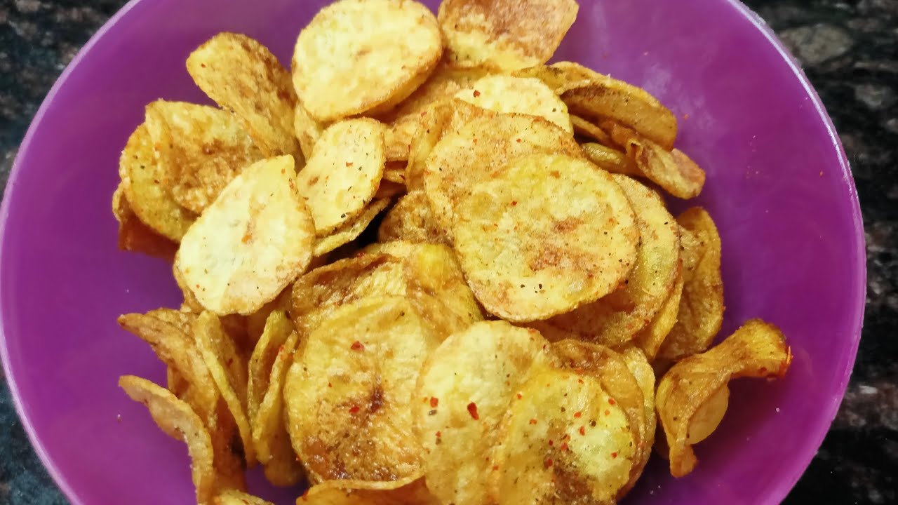 Home made chips recipe/ घर पर बनाएं यह स्वादिष्ट चिप्स