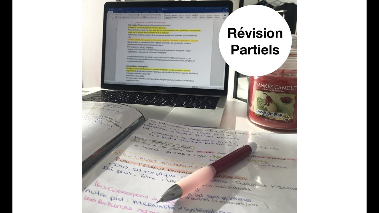 ♥ Routine Révision : Fac _ How I study  ♥