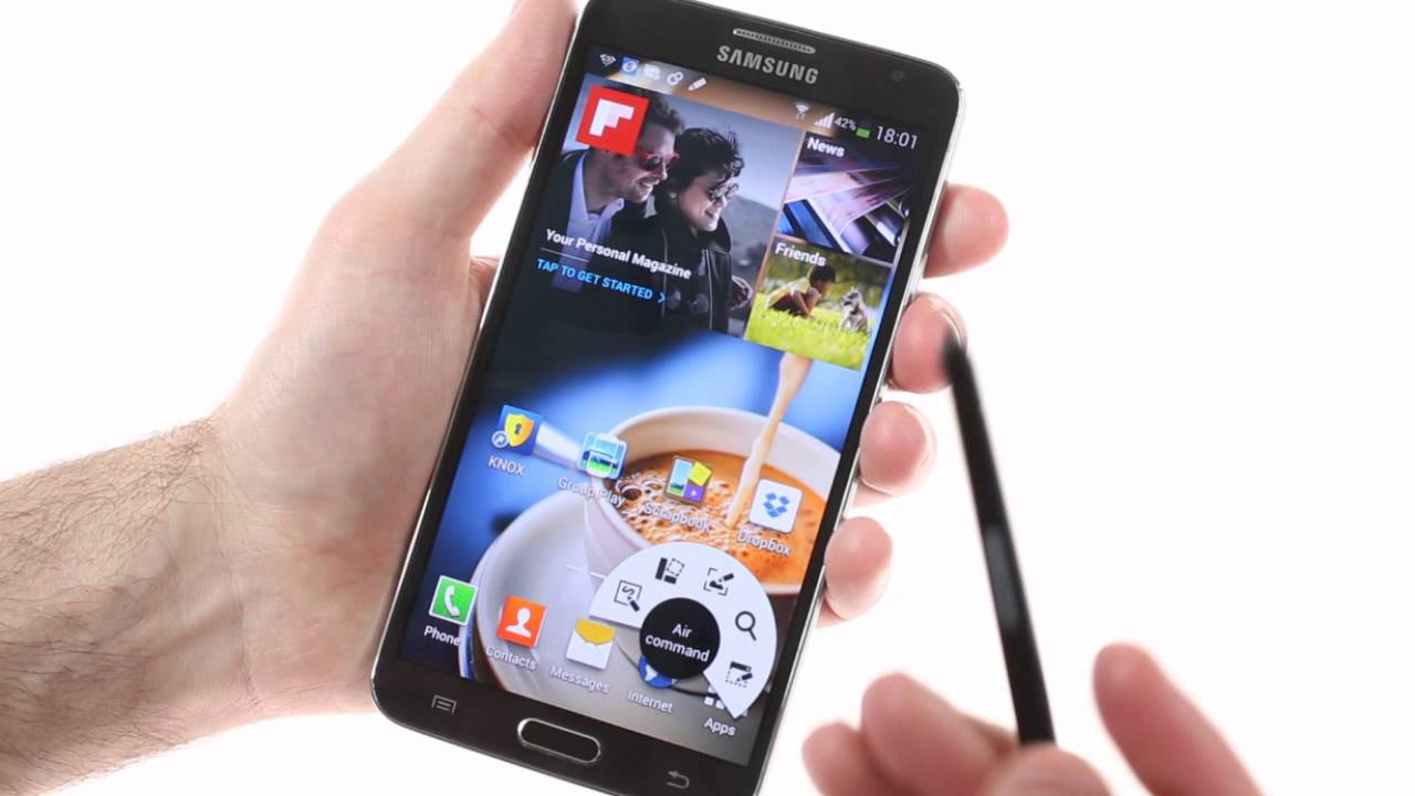 Samsung Galaxy Note 3 Neo: user interface